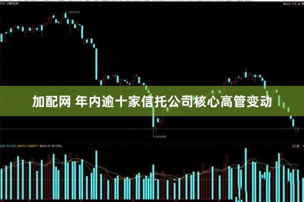 加配网 年内逾十家信托公司核心高管变动