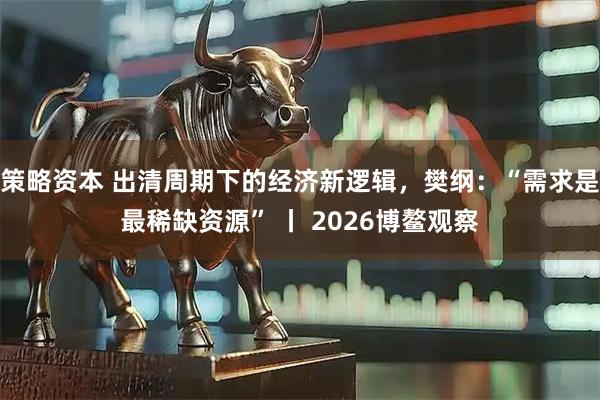 策略资本 出清周期下的经济新逻辑，樊纲：“需求是最稀缺资源” 丨 2026博鳌观察